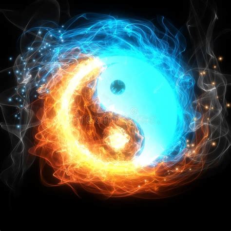 Yin yang sign. Yin-yang symbol, ice and fire , #spon, #sign, #yang, #Yin, #fire, #ice #ad Arte ...