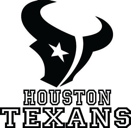 Houston Texans Football Logo & Name Custom Vinyl by VinylGrafix | Houston texans football ...