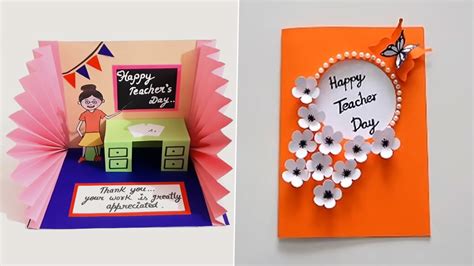 Hand Made Birthday Cards For Teachers - Printable Cards