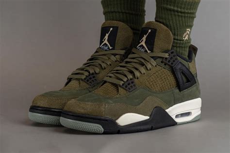 Air Jordan 4 Craft Medium Olive FB9927-200 Release Date | Hypebeast