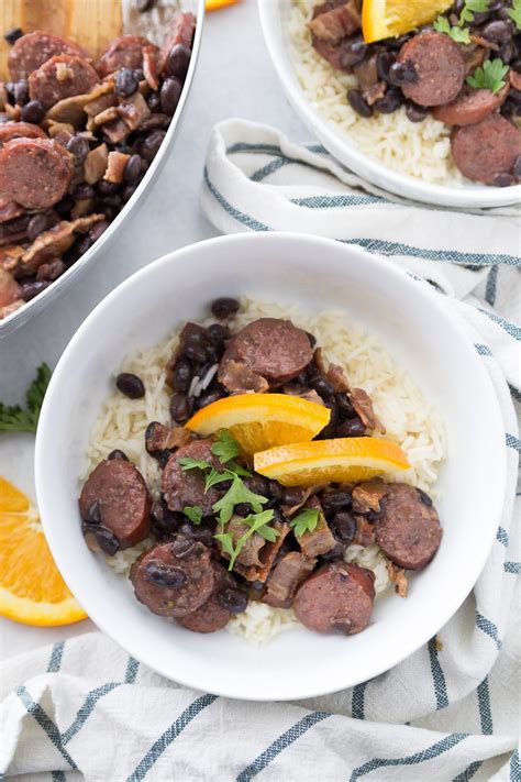 Easy Feijoada Recipe (Brazilian Black Bean Stew) - Play Party Plan