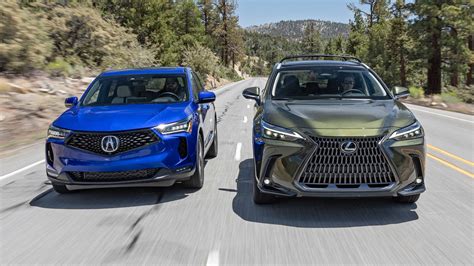 2023 Lexus NX350 vs. Acura RDX: Japanese Luxury SUV Battle