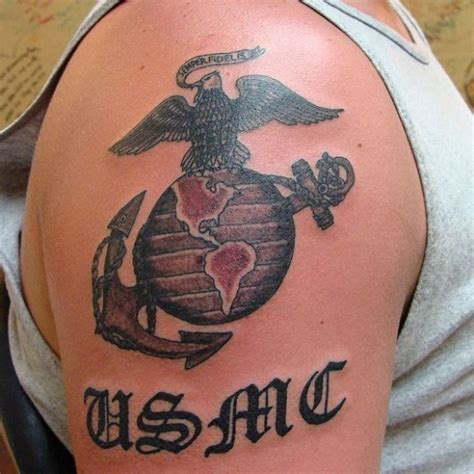 The 100 Best Marine Tattoos for Men | Improb | Usmc tattoo, Marine tattoo, Tattoos for guys