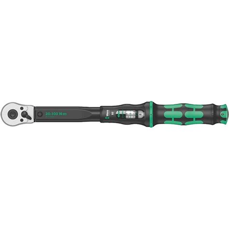 Wera 075611 Click Torque B 2 3/8" Dr Torque Wrench 20-100 Nm