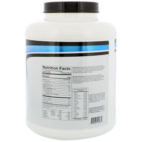 RSP Nutrition Whey Protein Blend Powder, Chocolate, 4 Lb - Walmart.com