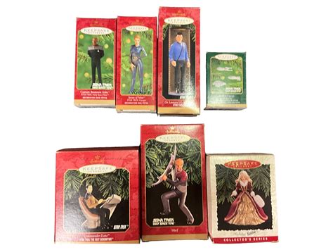 Lot - (7) Hallmark Keepsake Christmas Ornaments