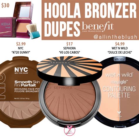 Benefit Hoola Bronzer Dupes - All In The Blush