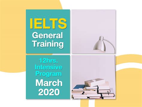 สมัครคอร์ส IELTS General Training [12hrs. Intensive Program] l March 2020