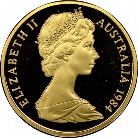 Australian 1 Dollar "Kangaroos" 1984 coin value KM# 77 | coinscatalog.NET