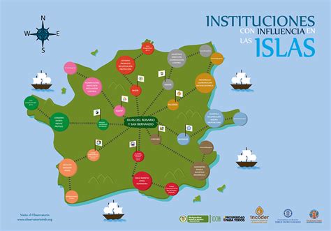 infografia islas del rosario on Behance | Art, Map, Map screenshot