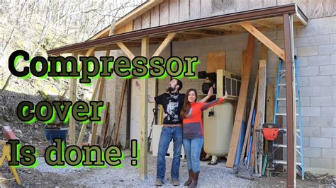 AIR COMPRESSOR COVER BUILD... FINISHED! - YouTube