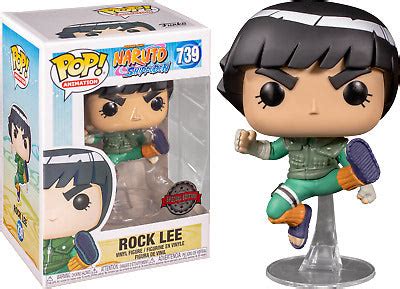 Funko Pop! Animation: Naruto - Rock Lee *Hot Topic Exclusive* #739 ...