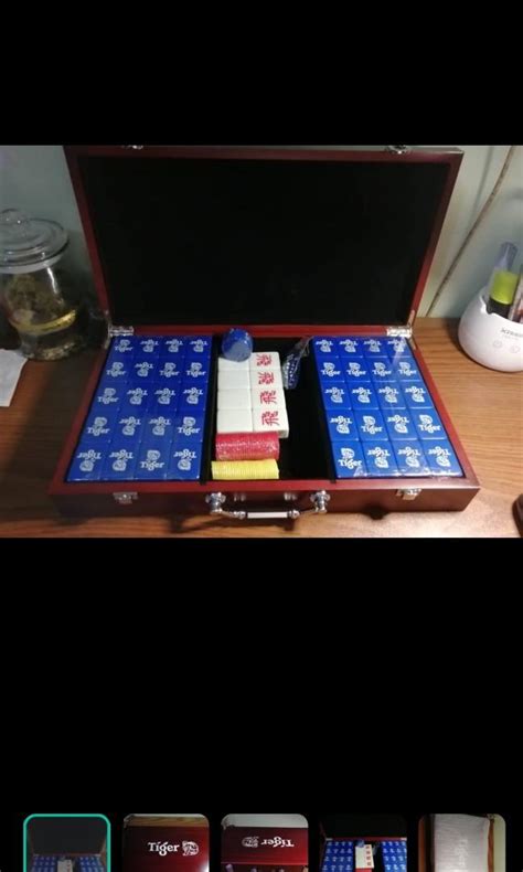 Tiger Mahjong Set, Hobbies & Toys, Toys & Games on Carousell