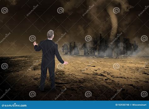 Global Warming, Climate Change, Apocalypse Stock Photo - Image of city ...