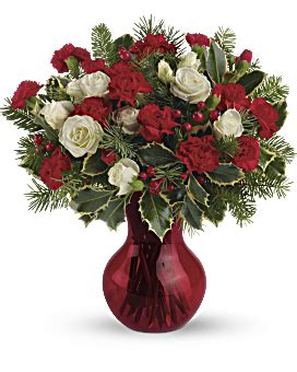 Teleflora | Christmas flower arrangements, Christmas flowers, Flower delivery