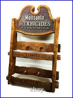 RARE vtg Monsanto Herbicides Store Advertising Sign Display 70s 80s » Vintage Store Display