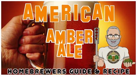 American Amber Ale Recipe & Guide For HomeBrewers - YouTube