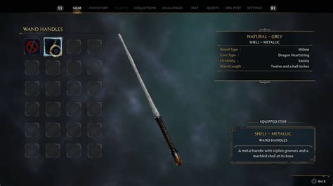 Hogwarts Legacy - Wand Handle Customization - Deltia's Gaming