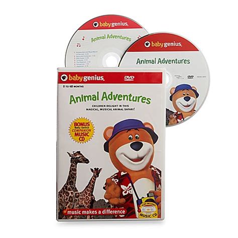 Baby Genius® Animal Adventures DVD with Bonus CD - buybuy BABY