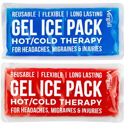 Buy Gel Ice Packs for Injuries Reusable Gel Cold Compress for Shoulder ...