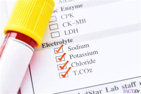 Serum Electrolyte: Level, test, & normal values - FactDr