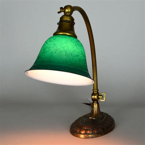 Bellova Bell Shaped Desk Lamp - Vintage Glass Lighting