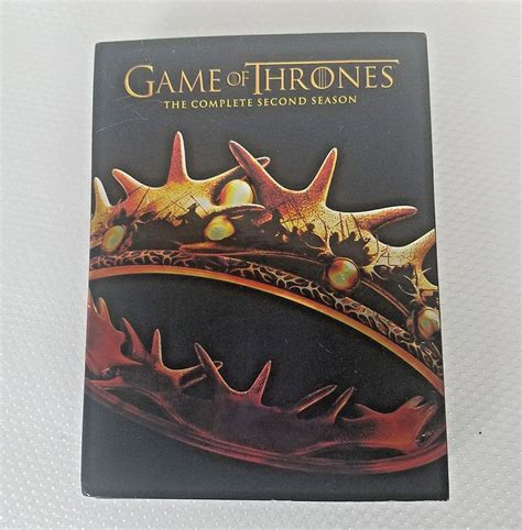 Game of Thrones: The Complete Second Season (DVD, 5-Disc Set) EUC HBO ...