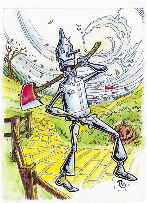 Tin Man - Wizard of Oz Comic Art | Comic art, Tin man, Art