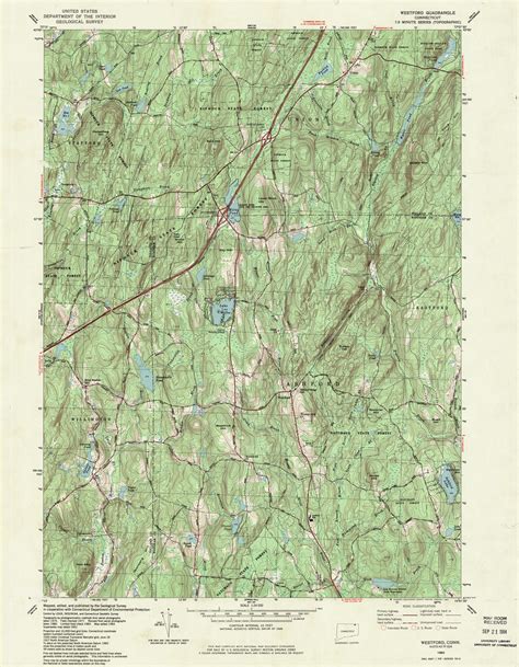 Westford Quadrangle 1983 - USGS Topographic Map 1:24,000 | Flickr