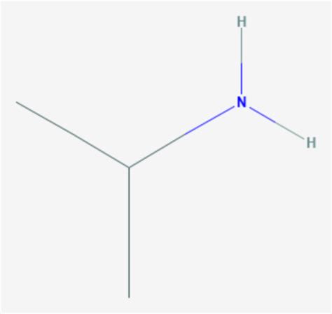 Isopropylamin (Strukturformel) - DocCheck