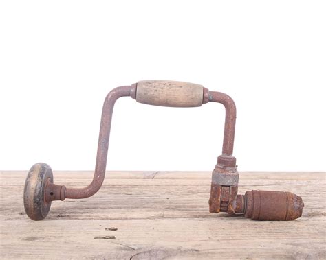 Antique Hand Drill / Manual Hand Drill / Old Tool / Vintage Tools ...