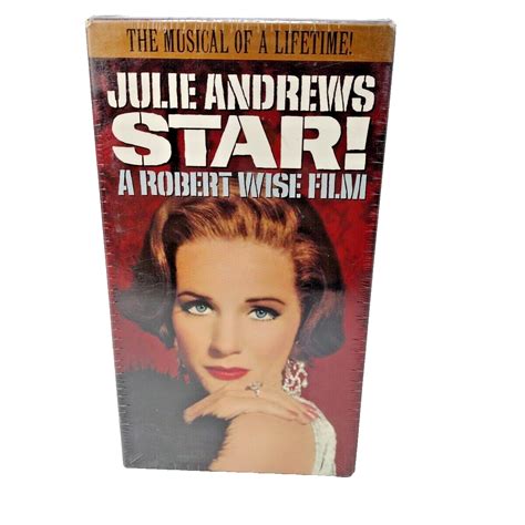 Julie Andrews STAR VHS 1993 SEALED WATERMARKS HI-FI Stereo 86162118036 ...