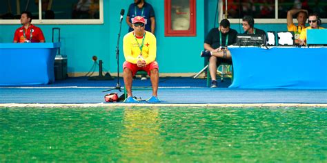 Olympic Diving Pool Remains Green And 'Smells Like A Fart'