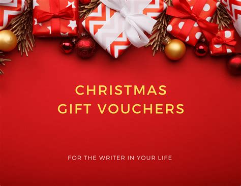 TLC Christmas Vouchers for the Writer in Your Life - The Literary ...