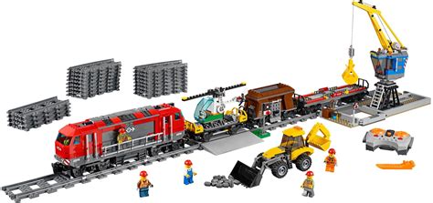 Lego City Heavy Haul Train 60098 Set Photos Preview Bricks And | 2017 ...