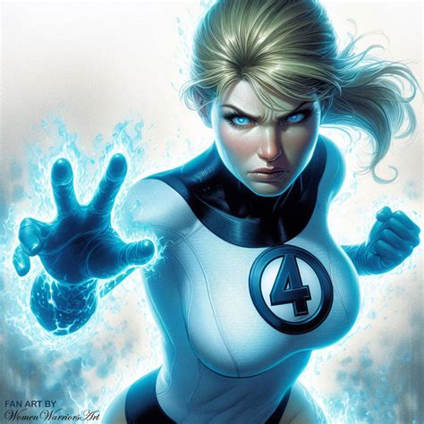 Invisible Woman Fan Art - 4 by WomenWarriorsArt on DeviantArt