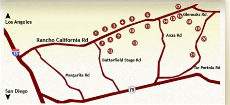 Temecula Wineries Map