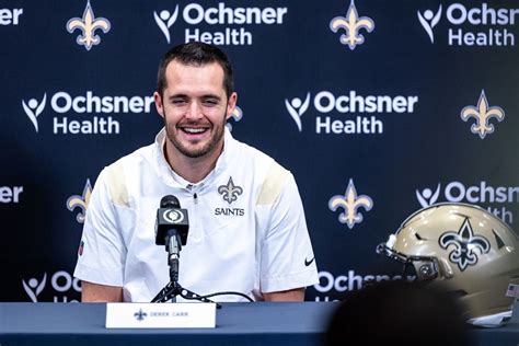 Derek Carr sees opportunity, excitement as Saints' starting quarterback – Crescent City Sports