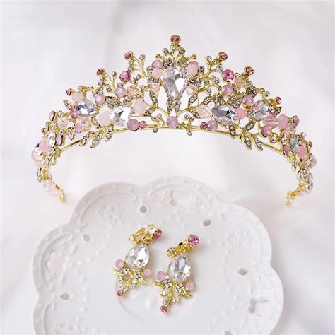 Pink Sparkling Tiara Ballet Headpiece - Arabesque Life