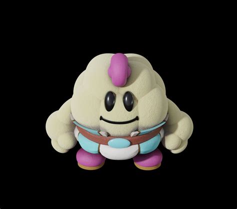 STL file Super Mario RPG "Mallow・3D printable model to download・Cults