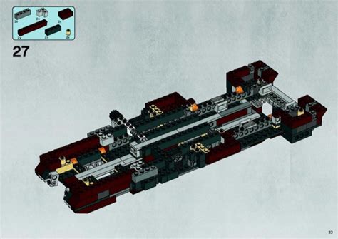 LEGO 7662 Trade Federation MTT Instructions, Star Wars - Episode I