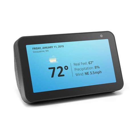 Amazon Echo Show 5, Alexa Smart Display, 5.5 Screen | Smart Speakers & Displays | Electronics ...