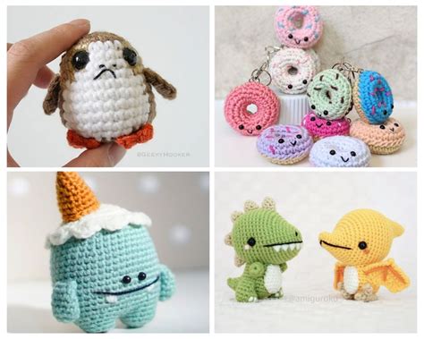 14 Quick and Easy Crochet Keychains for Bags (Stashbuster!) – Little World of Whimsy