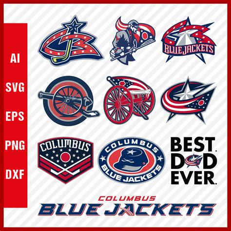 Columbus Blue Jackets Svg, NHL National Hockey League Team Svg Logo Cl ...