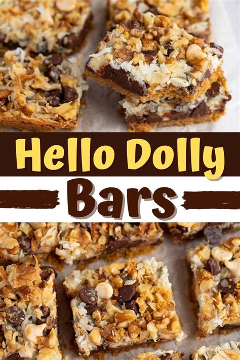 Hello Dolly Bars (Original Recipe) - Insanely Good