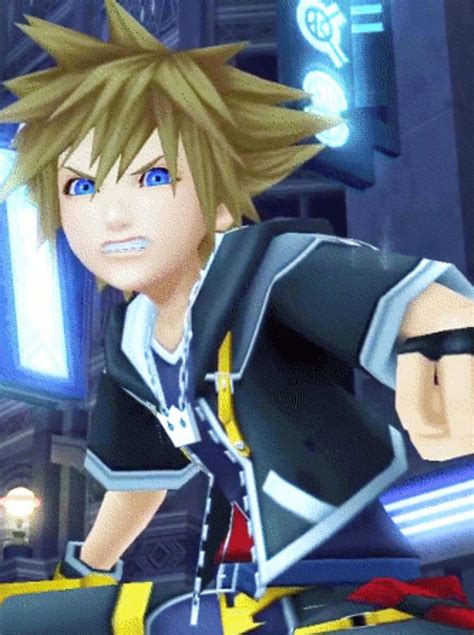 "You've got the angry look down" | Sora kingdom hearts, Sora kingdom hearts 3, Kingdom hearts