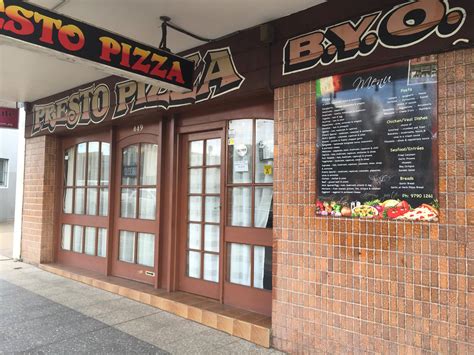 Presto Pizza Menu, Menu for Presto Pizza, Yagoona, Sydney