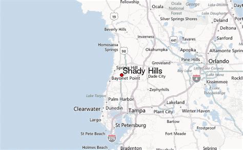 Shady Hills Weather Forecast