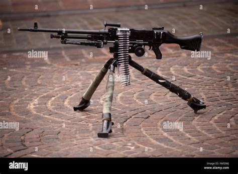 L7A2 machine gun, UK Stock Photo - Alamy