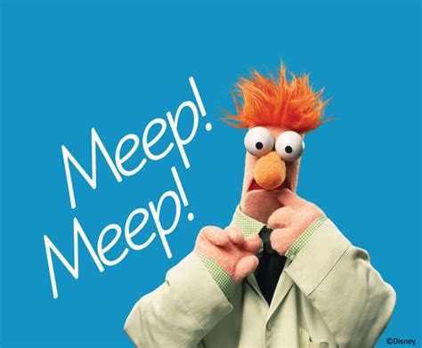 Meep Meep by The Muppets | DecalGirl | Artwork, Muppets, Teddy bear